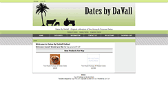 Desktop Screenshot of datesbydavall.com