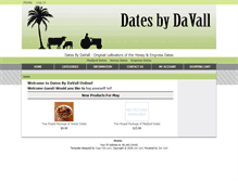 Tablet Screenshot of datesbydavall.com